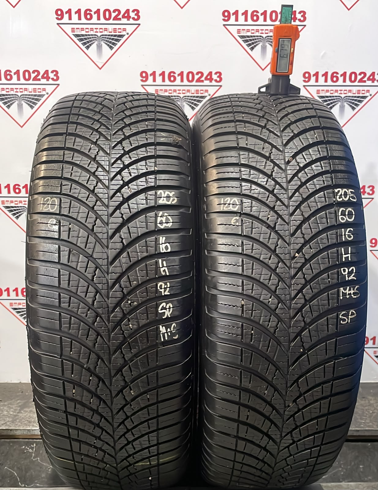 GOODYEAR VECTOR USADO M+S 205/60 R16 92 H